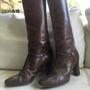 Bally High-heel Leather Boots